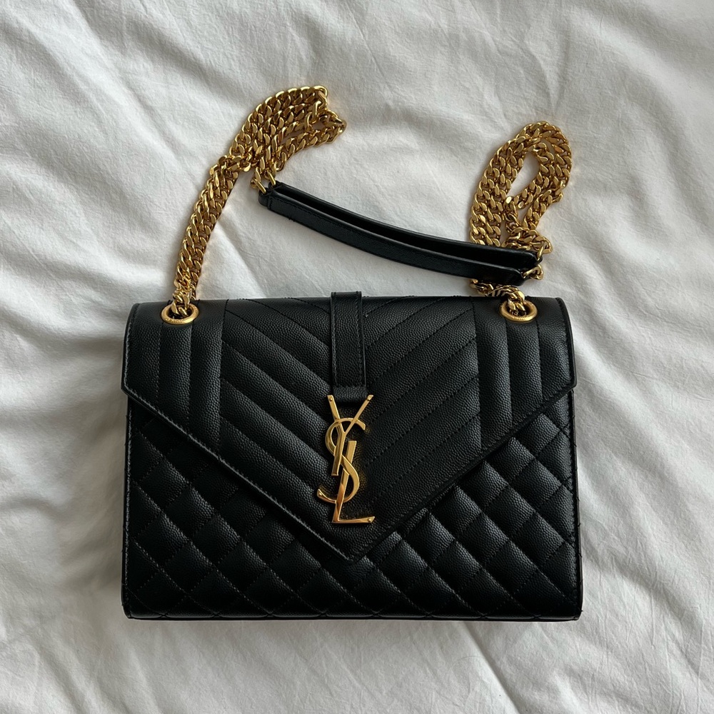Authentic Saint Laurent envelope bag